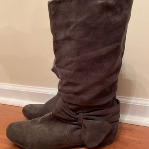 Grey Boots